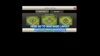 GET WAR BASE LAYOUT TO YOUR HOME VILLAGE | EPIC MYTH | CLASH OF CLANS