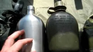 Stainless Steel Army Canteen & Cup-Mess Kit Review