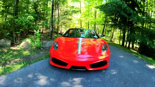 My Porsche is upstaged by a Ferrari  in 4k