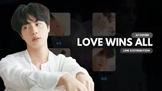 [AI Cover] BTS (Vocal Line) - Love wins all (Line Distribution)