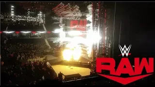 WWE RAW PYRO