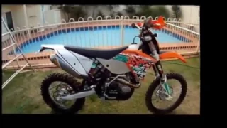 Ktm 450 exc fmf exhaust & akrapovic exhaust