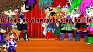 Afton's vs glamrocks sing battle [] GlamMike re-upload
