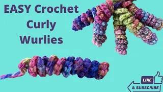 How to Crochet my Super Easy Curly Wurlies | Crochet Rocks
