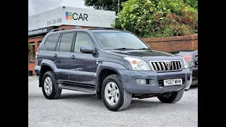 2007 TOYOTA LAND CRUISER 3.0 INVINCIBLE D-4D 5d 171 BHP