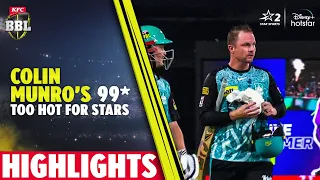 Colin Munro, Xavier Bartlett Brilliance Gives Brisbane Heat First Points | BBL 13