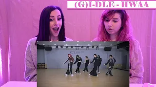 EX DANCERS REACT TO (여자)아이들((G)I-DLE) - '화(火花)(HWAA)' (Choreography Practice Video)