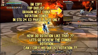 I Copy TOP Duelist DN China Rotation in STG 24 x3 Phase Blade Only : How ? Let's Go Review The Combo