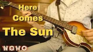 Beatles - Here comes the sun - bass cover