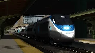 Train Simulator 2021 Live! Acela Express 2158 New Haven to Boston