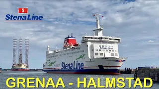 Grenå till Halmstad med Stena Line / Ferry from Denmark to Sweden