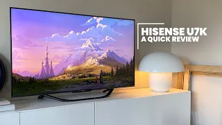 Hisense U7K | Review | An Affordable Mini-LED TV?