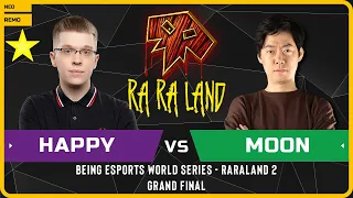 WC3 - [UD] Happy vs Moon [NE] - GRAND FINAL - Being Esports World Series - RaRaLand 2