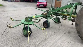 Krone KW5.35/4 4 Rotor Tedder