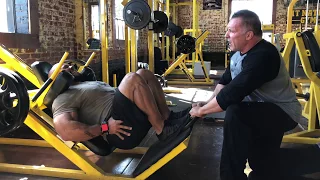 Giant set rotation for HAMSTRINGS/GLUTES with Sergio Oliva Jr.