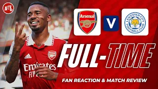 Gabriel Jesus Double On Home Debut! | Arsenal 4-2 Leicester | Full-Time Live