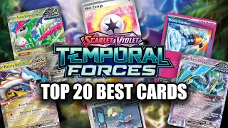 Top 20 BEST Cards From TEMPORAL FORCES! - Set Review (Pokemon TCG)