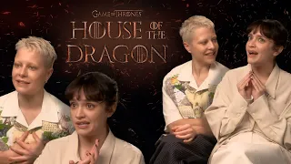 House of The Dragon's Emma D'Arcy and Olivia Cooke on Alicent and Rhaenyra's relationship and more!