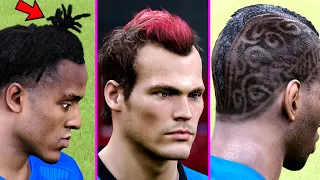 🔥 PES 2021 |  CRAZY Hairstyles ft. Neymar, Mane, Gullit & More | Fujimarupes