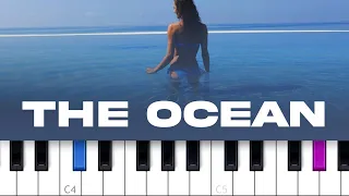 Mike Perry - The Ocean ft Shy Martin (piano tutorial)