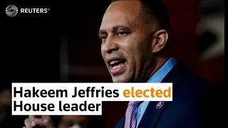 Hakeem Jeffries elected by Democrats as first Black House leader