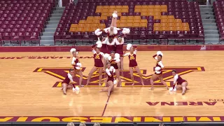 University of Minnesota Dance Team Pom 2018