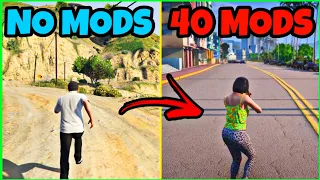 I Made GTA 6 with 40 GTA 5 MODs😍 | GTA VI Concept