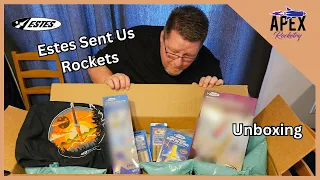 Estes sent more gifts! Rocket Unboxing!!!