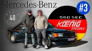 Сумасшедший тюнинг 80-х Mercedes W126 560 SEC Koenig Special