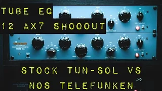 Tube EQ 12AX7 Shootout: Stock Tung-sol vs. Telefunken