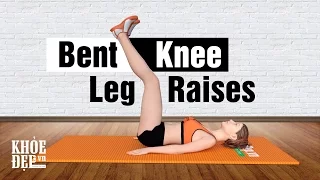 Bài tập bụng #2 Bent Knee Leg Raises | Eo thon là chuyện nhỏ | KhoeDep.vn