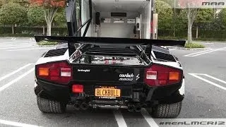 Lamborghini Countach 5000 Quattrovalvole S - Start-Up