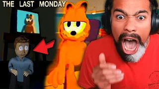 THIS GARFIELD HORROR GAME HAS A SCARY ENDING YOU WILL NEVER BELIEVE | The Last Monday (Full Game)