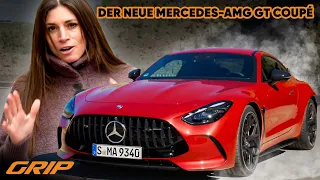 Cyndie checkt das neue fast 600 PS 💪 Mercedes-AMG GT Coupé I GRIP