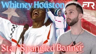 FIRST TIME REACTION to Whitney Houston- The Star-Spangled Banner 🇺🇸🎇