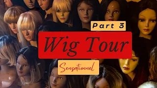 Wig Tour | Life After Weight Loss Surgery & Addiction | Dr Bari Act Right  | Final 70 wigs | Part 3