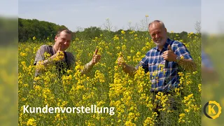 Direktsaat in die abgefrostete Zwischenfrucht