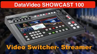 All-In-One Video Switcher for Your Church - DataVideo Showcast 100