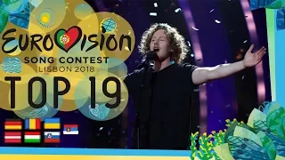Eurovision2018 - My Top 19 (New:Ukraine,Latvia,Moldova,Hungary,Germany,Slovenia & Serbia)