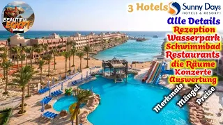 Für Liebhaber des Roten Meeres eine deutsche Version der Sunny Days Hotel Group, Hurghada, Ägypten