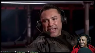 Oscar De La Hoya Announcing Drunk! (SUS)