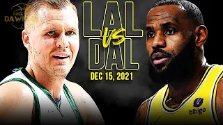 Los Angeles Lakers vs Dallas Mavericks Full Game Highlights | Dec 15, 2021 | FreeDawkins