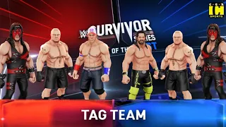 WWE Three vs Three.Kane,Broke Lancer,John Cena vs Seth Rollins,Broke Lancer,Kane.WWE Surviver Series