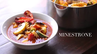 Minestrone (using "flawed" vegetables)