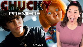 CHUCKY Episode 1 BLIND Reaction | Bad Daddy Sawa! | First Time Watching