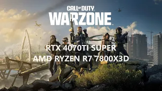 Call of Duty Warzone 3 | RTX 4070TI Super / Ryzen 7 7800X3D / 1440p Max settings