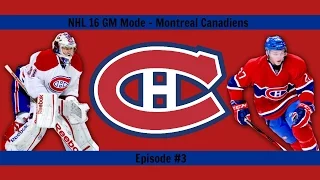 NHL 16: GM Mode - Montreal Canadiens ep. 3 "Subban vs Weber"