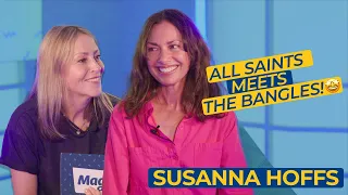 When girl bands collide: All Saints' Nicole Appleton meets The Bangles' Susanna Hoffs