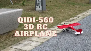 QIDI-560 3D RC Airplane One-Key Hanging Stunt Fixed Wing With Wind Resistant Flight Control