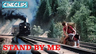 Outrunning A Train! | Stand By Me | CineClips